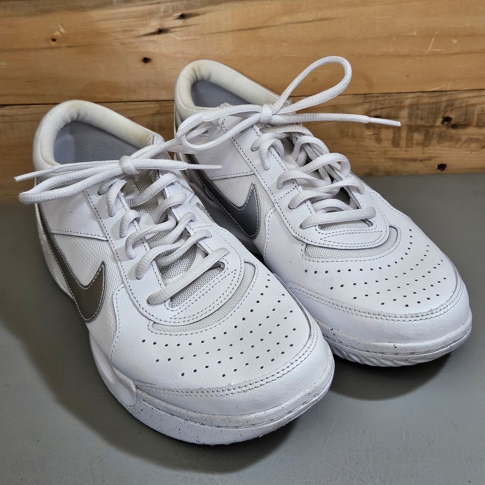 Nike Court Zoom Lite 3 White Tennis Shoes Womens Size 9